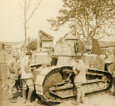 Petit char Renault, vers 1914-1918 - Unbekannt