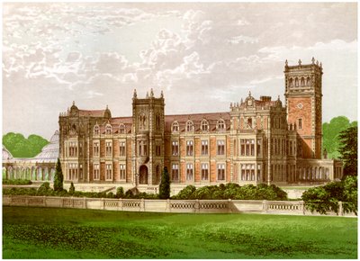 Somerleyton, Suffolk, maison du baronnet Crossley, vers 1880 - Unbekannt