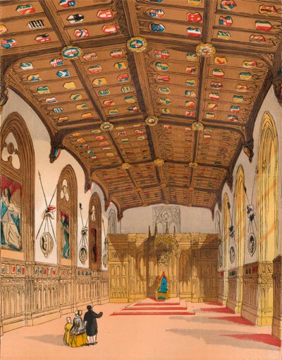 Salle Saint-Georges, Windsor, c1845, 1864 - Unbekannt