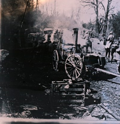 Locomotive à vapeur, vers 1914-1918 - Unbekannt