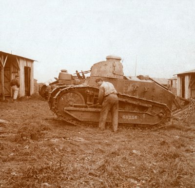 Entretien des chars, vers 1914-1918 - Unbekannt