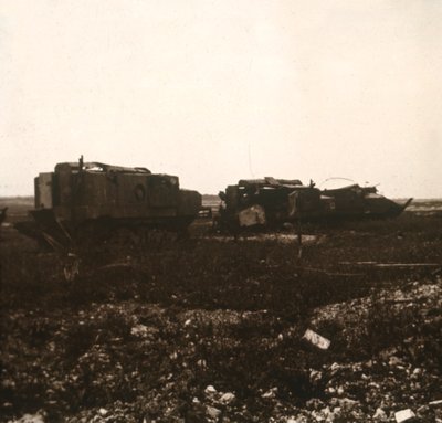 Chars, Juvincourt, nord de la France, vers 1914-1918 - Unbekannt