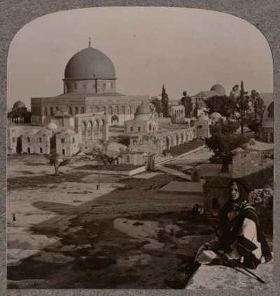 Enceinte du Temple, Jérusalem, vers 1900 - Unbekannt