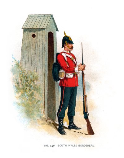 Le 24e South Wales Borderers, vers 1890 - Unbekannt