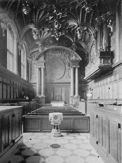 La Chapelle, Palais de Hampton Court, 1903 - Unbekannt