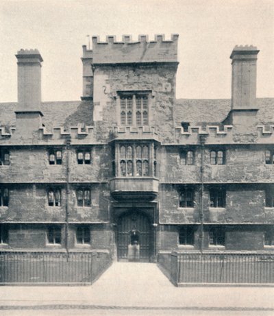 La porte, Wadham College, Oxford, 1903 - Unbekannt