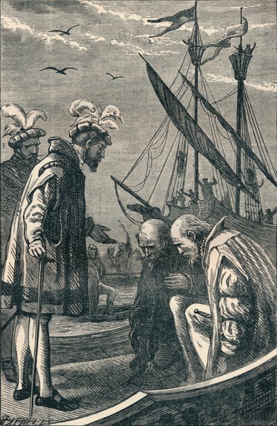 Le Roi rend visite à Vasco de Gama, 1904 - Unbekannt