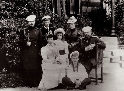 La famille impériale russe, vers 1892-1894 - Unbekannt