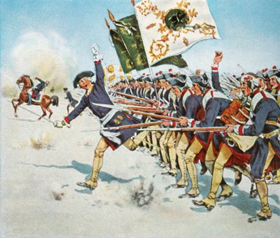 La bataille de Mollwitz, 11 avril 1741, 1936 - Unbekannt