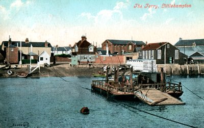 Le ferry à Littlehampton, West Sussex, 1907 - Unbekannt