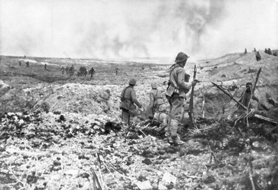 Les tranchées de Champagne, France, 1914 - Unbekannt