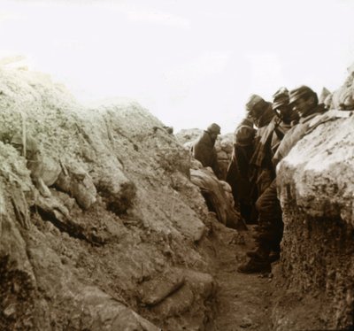 Tranchées, Champagne, nord de la France, vers 1914-1918 - Unbekannt