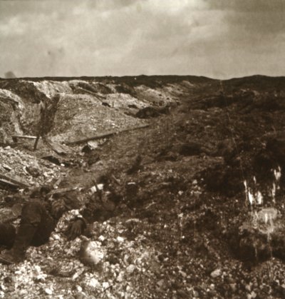 Tranchées, Somme, nord de la France, vers 1914-1918 - Unbekannt