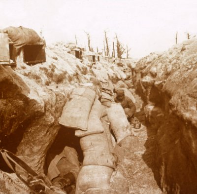 Tranchées en Champagne, nord de la France, c1914-c1918 - Unbekannt