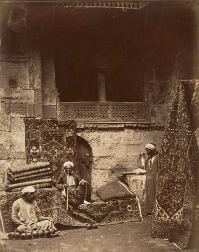 Bazar de tapis turcs, Le Caire, vers 1880 - Unbekannt