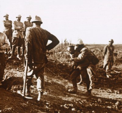 Soldat blessé, Haute Chevauchée, nord de la France, vers 1914-1918 - Unbekannt