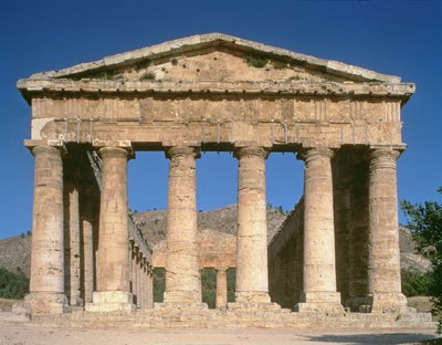 Temple grec, c.424-416 av. J.-C. (détail) - Unbekannt Unbekannt