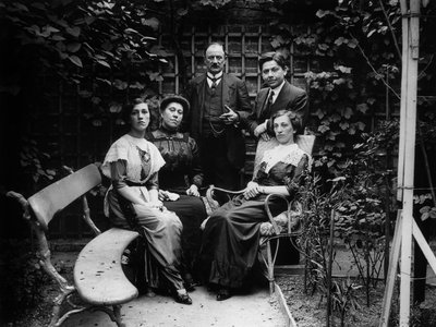 Famille bourgeoise avant 1914 - Unbekannter Künstler