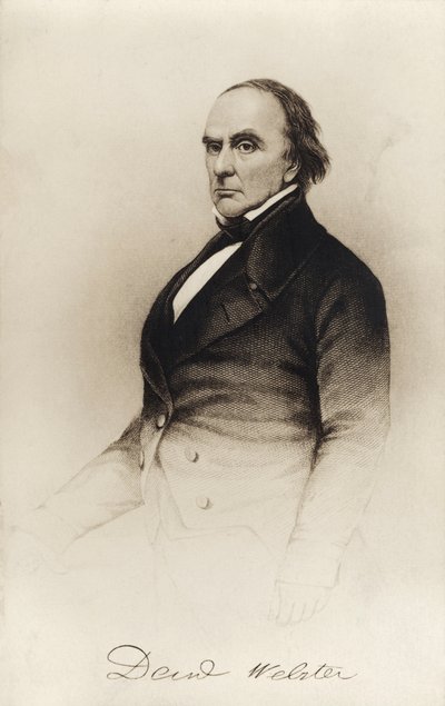 Daniel Webster - portrait - Unbekannter Künstler