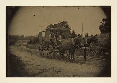 Famille dans un Wagon - Unknown