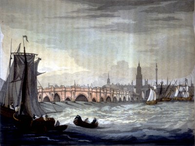 Pont de Londres et cathédrale de Southwark, Angleterre. - Unknown artist