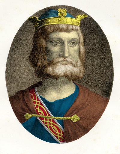 Portrait de Charles Martel (688-741) - Unknown artist