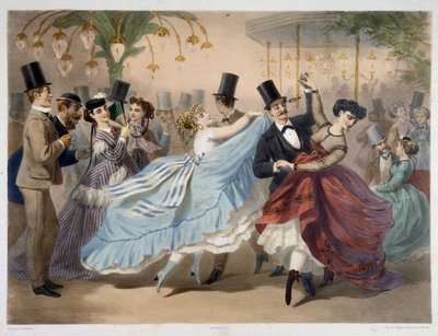 Le Bal Mabille, vers 1860 - Unknown artist