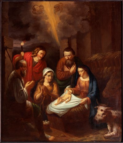 Adoration des bergers - Unknown artist