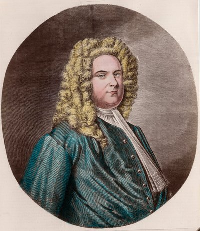 Portrait de Friedrich Handel - Unknown artist