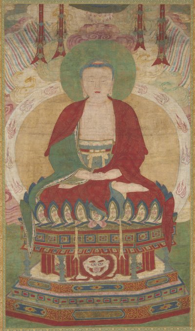 Amitābha assis - Unknown artist