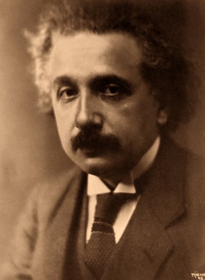 Albert Einstein - Unknown photographer