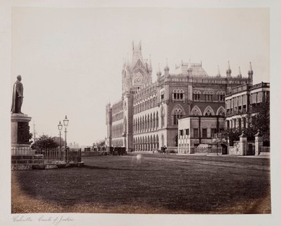 Palais de Justice de Calcutta, c.1885 - Unknown photographer