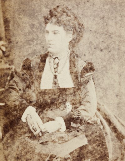 Portrait de Zélia Trebelli Bettini - Unknown photographer