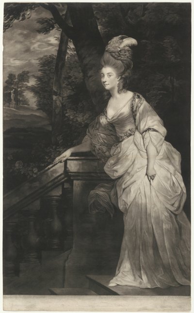 Georgiana, duchesse de Devonshire - Valentine Green