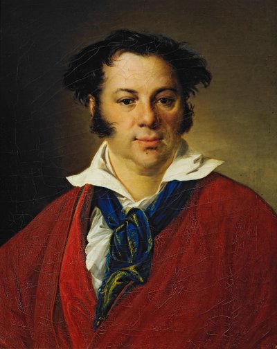 Portrait de Konstantin Ravich, 1823 - Vasili Andreevich Tropinin