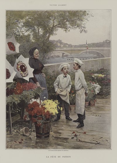 La Fête du Patron - Victor Gabriel Gilbert