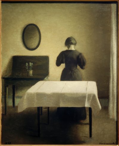 Intérieur, 1898 - Vilhelm Hammershoi