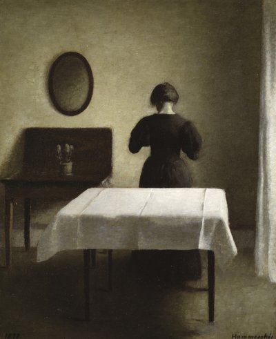 Intérieur, 1898 - Vilhelm Hammershoi