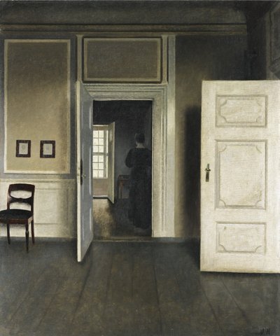 Intérieur. Strandgade 30 - Vilhelm Hammershoi