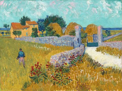 Ferme en Provence, 1888 - Vincent van Gogh