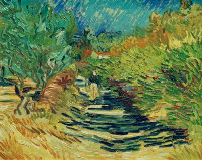 Chemin à Saint-Rémy - Vincent van Gogh