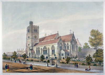 Église de St Mary-at-Lambeth, Londres, 1851 - WT Ashfield