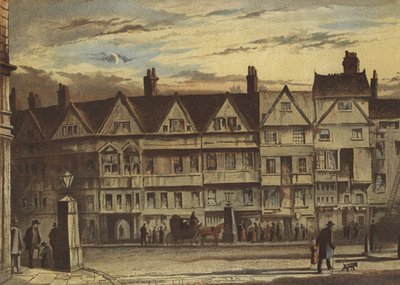 Vieilles maisons, Holborn Bars - Waldo Sargeant