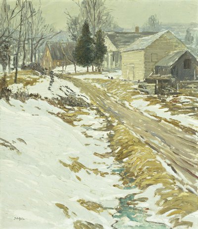 Matin givré - Walter Elmer Schofield