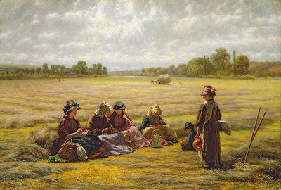 Moissonneurs se reposant au soleil, Berkshire, 1865 - Walter Field