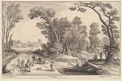 Aller au marché - Wenceslaus Hollar