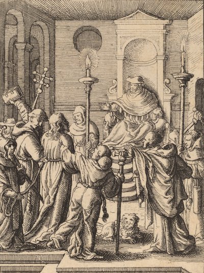 Jésus devant Anne - Wenceslaus Hollar