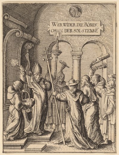 Jésus devant Caïphe - Wenceslaus Hollar