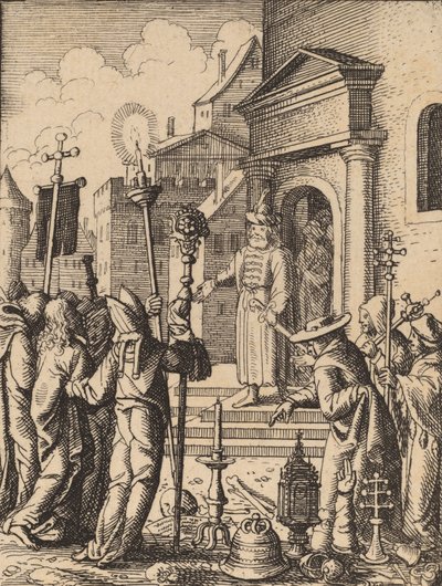 Jésus devant Pilate - Wenceslaus Hollar