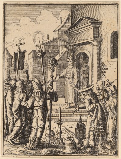 Jésus devant Pilate - Wenceslaus Hollar